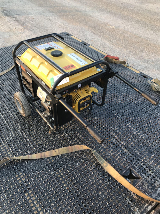 2023 Atlas Copco P6500W 5.5kW, AC390FD Gasoline Engine, Wheel & Handle Kit, (2) 120V Duplex 15A + (1) 120/240V 30A Twist Lock