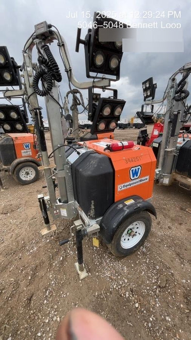 2024 Wanco WLTT-4MM4K Diesel, Deep Sea Controller, Shore Power Plug, Auto Start, (4) 350W LED Floodlights, 4kW Generator, 60 Gal Fuel Tank, 2" Ball, T3