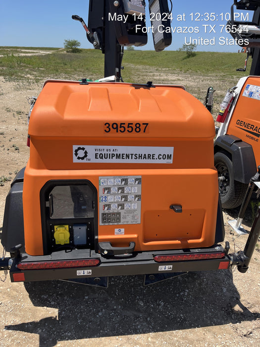 2024 Generac MLT2 Diesel, Flex Switch 120V Input, Powerzone Controller, 
(4) 320W LED Lights, 4kW Generator, 39.9 Gal Fuel Tank, 2" Ball, T3