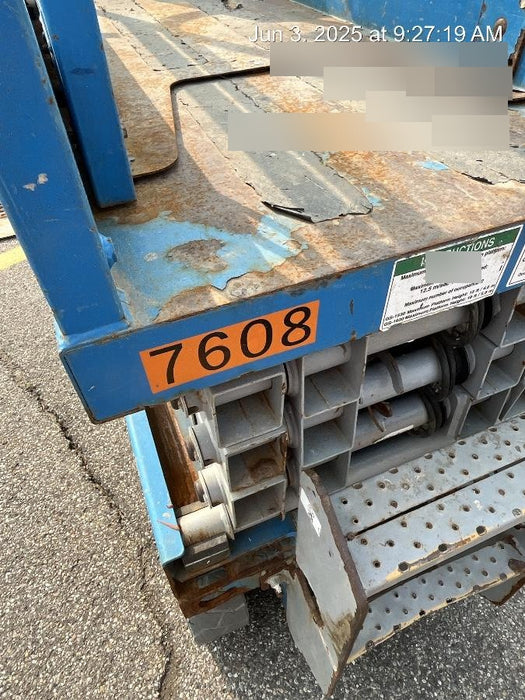 2018 Genie GS-1930 Genie GS-1930 Lift w/Fixed Rail and Chain Entry