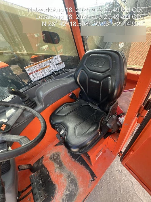 2020 JLG G5-18A Cab/Heat/Air, NM Solid Tires, Beacon w/48" Carriage, 48" Pallet Forks