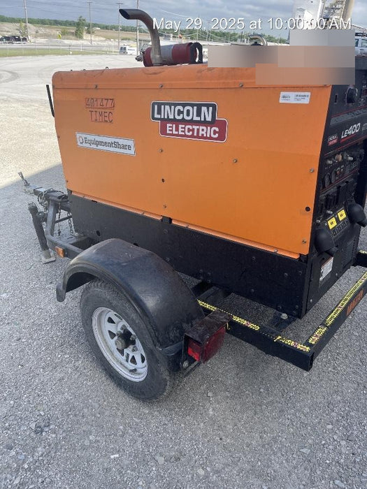 2024 Lincoln Electric LE400 Kubota V1505, Trlr, Cable Rack, Light Kit, ES Decals, T3