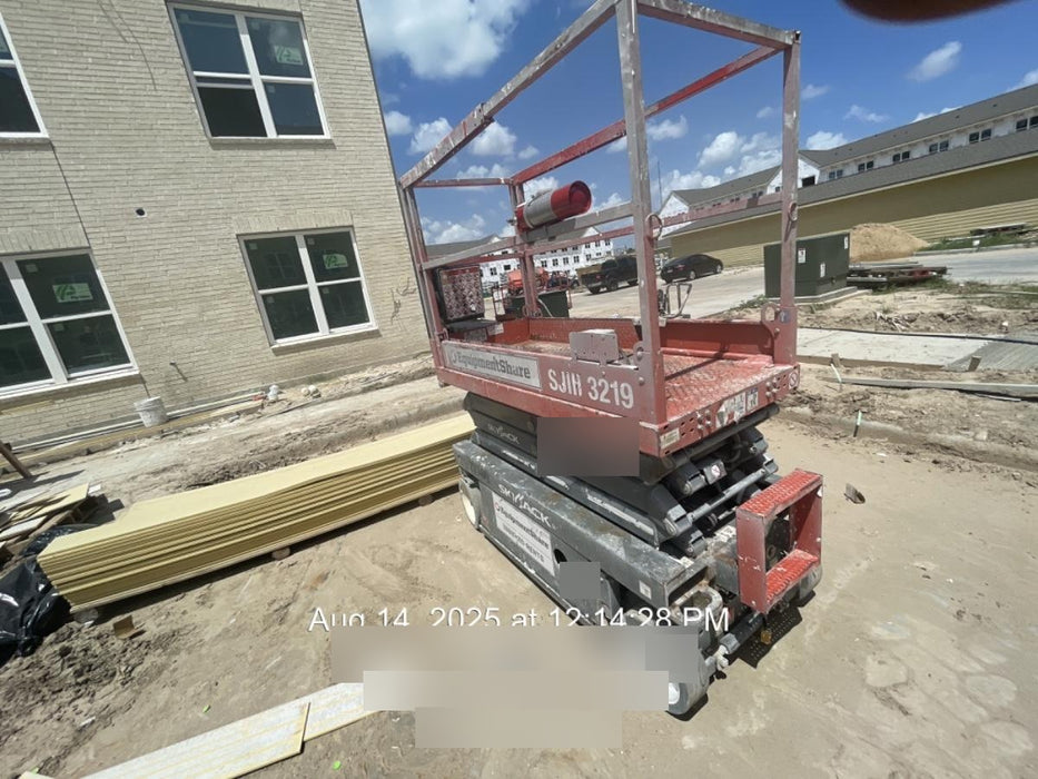 2019 Skyjack SJIII-3219 Standard Options