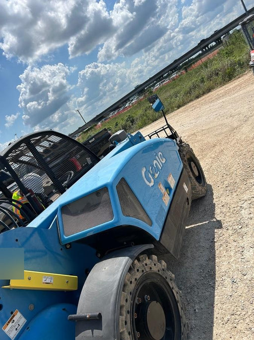 2019 Genie GTH-5519 Canopy, Solid RT Tires, LED Work Lights, Beacon, 48" Carriage, 48" Forks