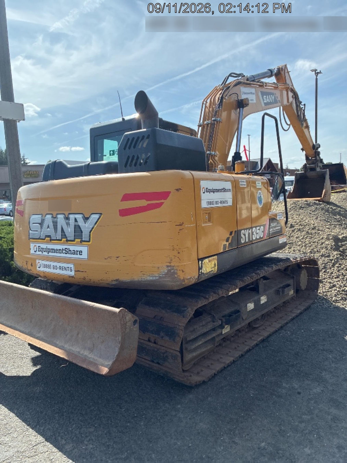 2019 SANY SY135C