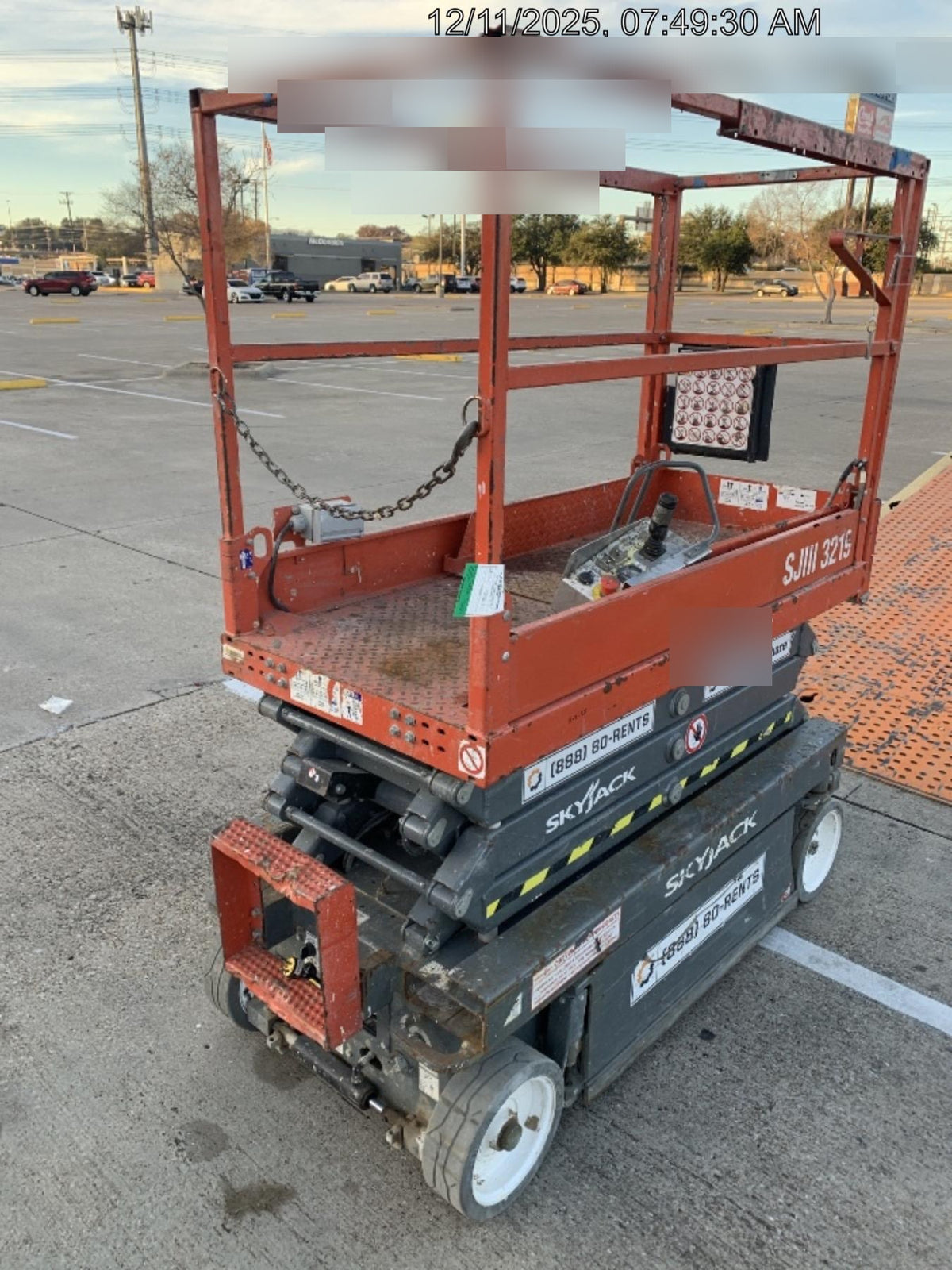2019 Skyjack SJIII-3219 Standard w/Trojan Batteries