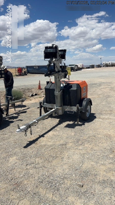 2024 Wanco WLTT-4MM4K Diesel, Deep Sea Controller, Shore Power Plug, Auto Start, (4) 350W LED Floodlights, 4kW Generator, 60 Gal Fuel Tank, 2" Ball, T3
