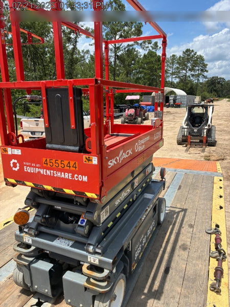 2024 Skyjack SJ3219 Electric Drive, Sld NM Tires, DBcns, RFRails, Power to Platform, T3 + Access Control