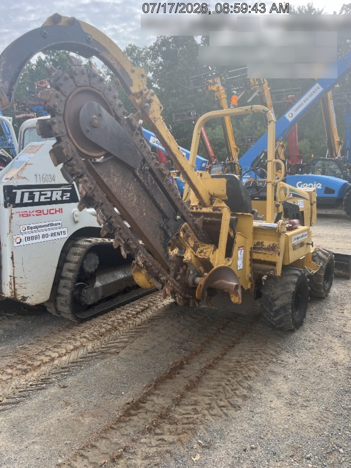 2019 VERMEER RTX450