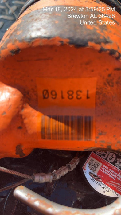 2021 MICHIGAN PNEUMATIC MP-133-ORANGE-NEP