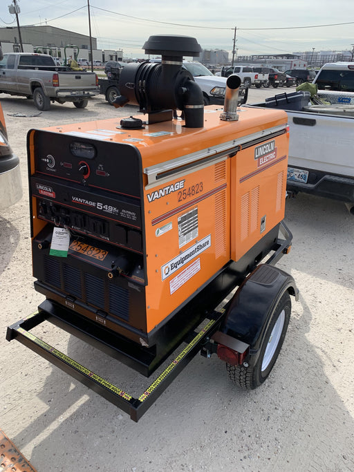 2022 Lincoln Electric Vantage 549X Crosslink Technology, Trailer Mounted, ES Decals, T3