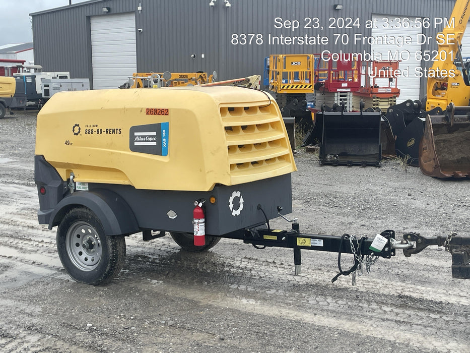 2022 ATLAS COPCO XAS188 CWK