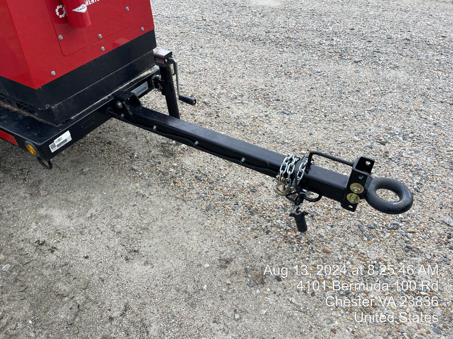 2024 Shindaiwa DGW400MDL Kubota D902 Engine, 23 HP, Dual Op Welder, Wire, Arc, Droop Stick, Tig, and CC Stick Functionality, Simulphase, 3 Phase and 1 Phase Gen Output, Single Axle NB Trlr, Slr Trckl Chrg 12V 12W, Fire Ext