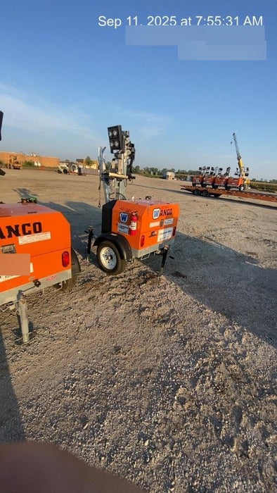 2024 Wanco WLTT-4MM4K Diesel, Deep Sea Controller, Shore Power Plug, Auto Start, (4) 350W LED Floodlights, 4kW Generator, 60 Gal Fuel Tank, 2" Ball, T3