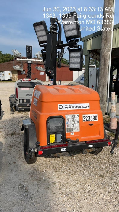 2023 Generac MLT2 Diesel, Flex Switch 120V Input, Powerzone Controller, (4) 320W LED Lights, 4kW Generator, 39.9 Gal Fuel Tank, 2" Ball, T3