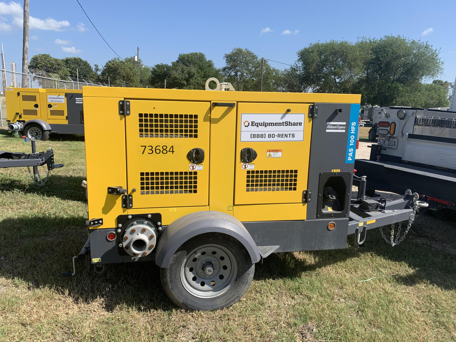 2020 ATLAS COPCO PAS 100 HF CS Enclosed