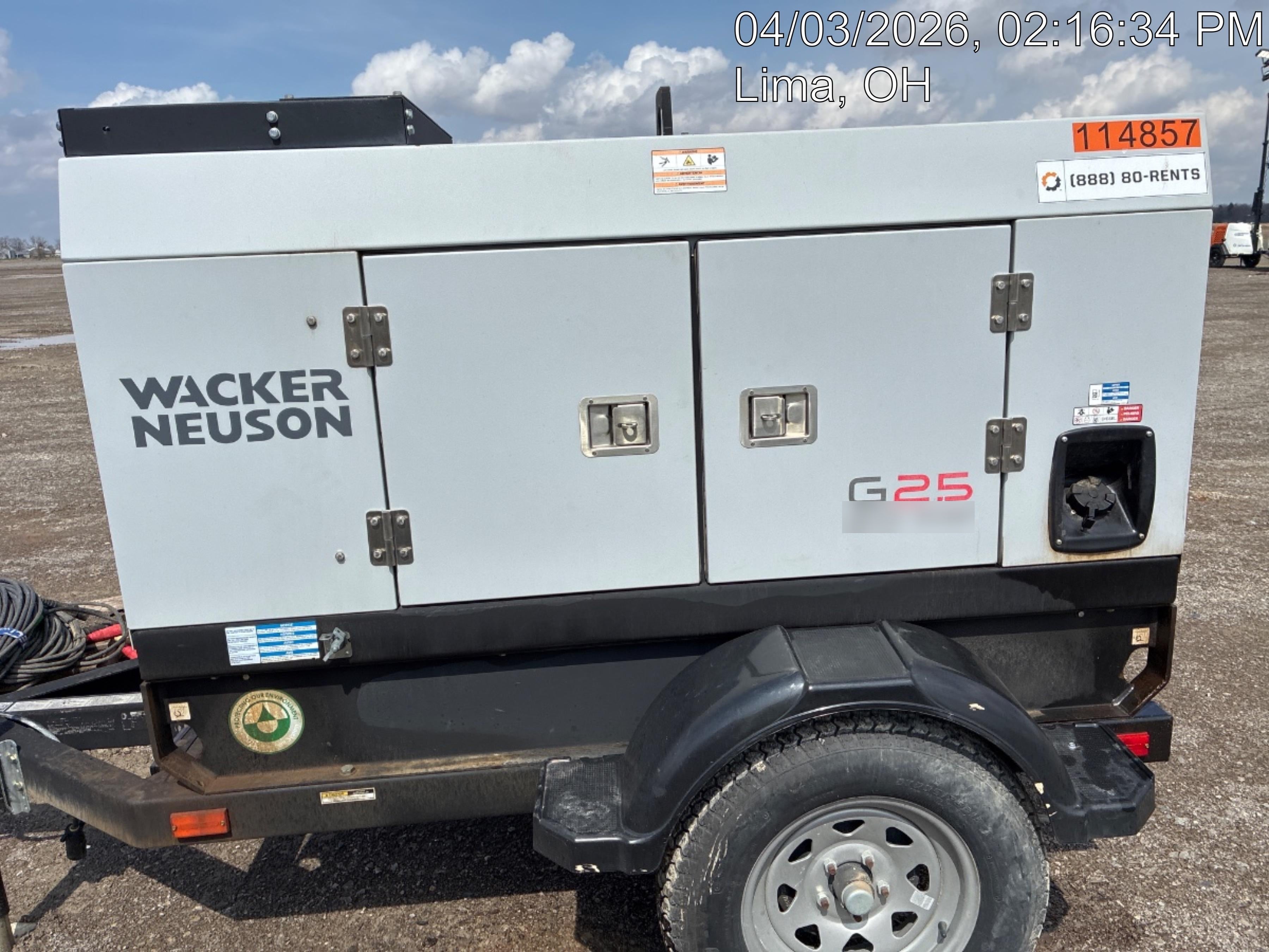 2020 WACKER NEUSON G25