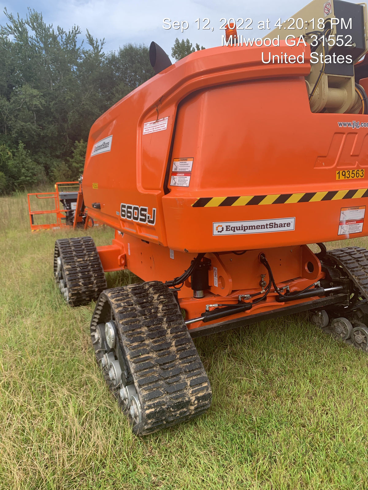 2021 JLG 660SJ Quad Track