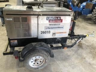 2019 Lincoln Electric Vantage 322 Lincoln Vantage 322 Welder w/Trailer, Light Kit, Cable Rack