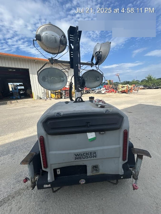 2019 Wacker Neuson LTV6L-MH Wacker Neuson LTV6L Mobile Light Tower w/Fuel Level Sensor Installed
