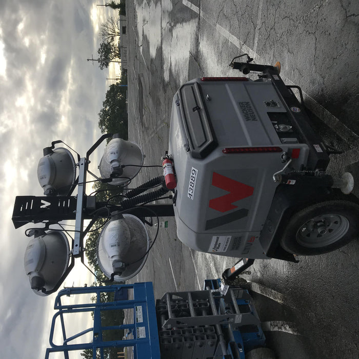 2019 Wacker Neuson LTV6L-MH Wacker Neuson LTV6L Mobile Light Tower w/Fuel Level Sensor Installed