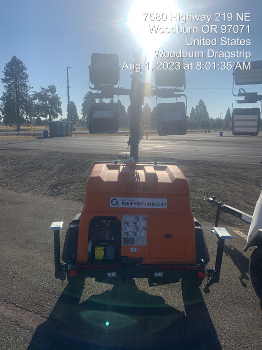 2023 Generac MLT2 Diesel, Flex Switch 120V Input, Powerzone Controller, (4) 320W LED Lights, 4kW Generator, 39.9 Gal Fuel Tank, 2" Ball, T3