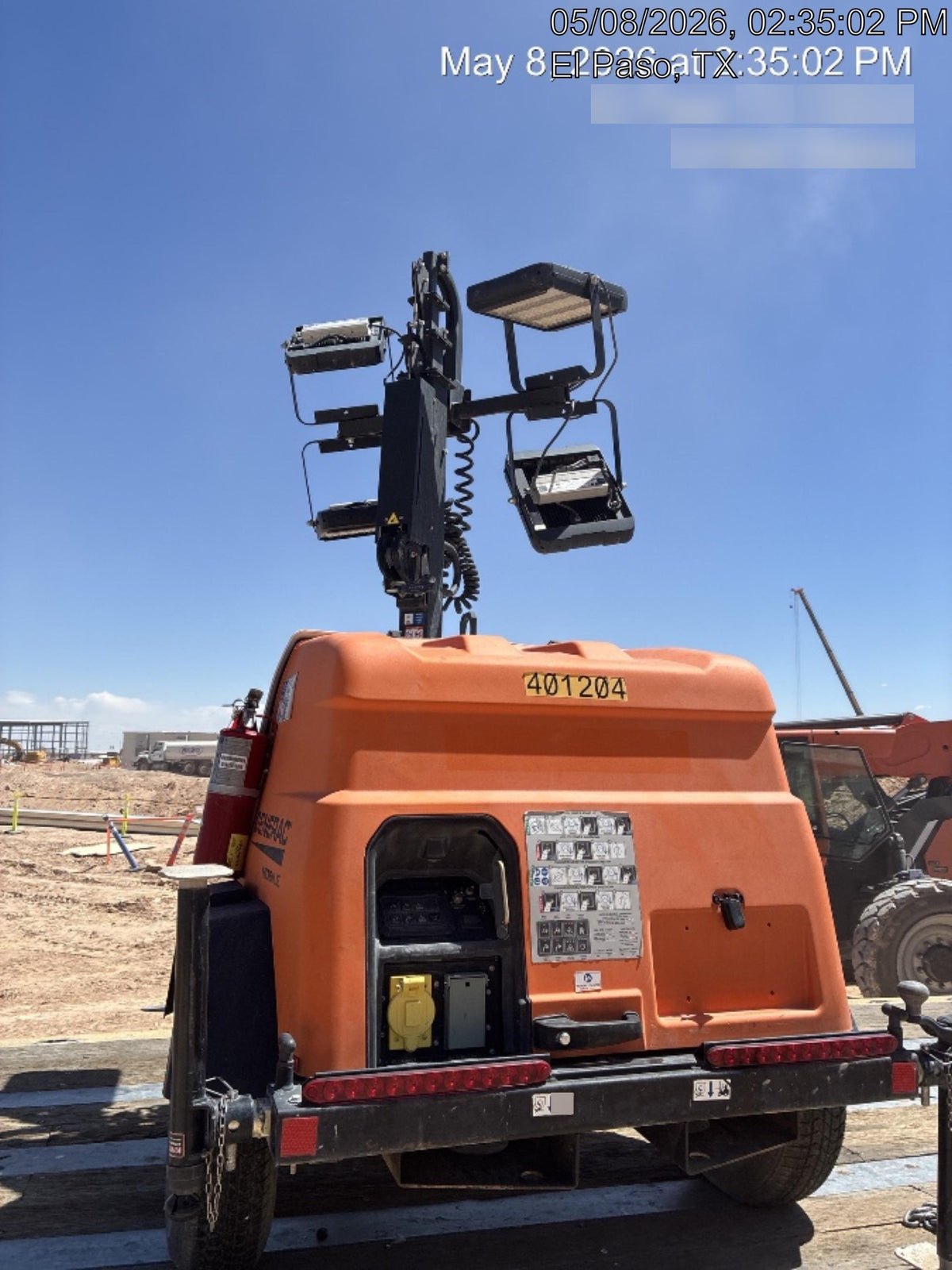 2024 Generac MLT2 Diesel, Flex Switch 120V Input, Powerzone Controller, 
(4) 320W LED Lights, 4kW Generator, 39.9 Gal Fuel Tank, 2" Ball, T3