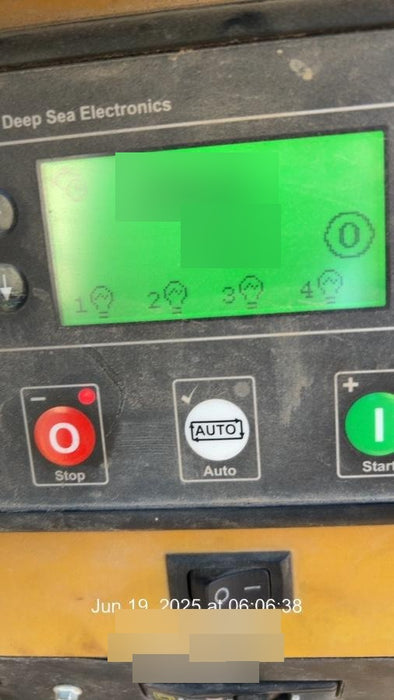 2022 Allmand NLV3GR (4) LED Light Fixture 350W, 23' Vertical Mast, 3kW Prime, Towable, Deep Sea L401, Leveling Jacks, Yanmar T4F 5.8hp