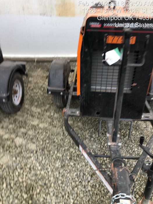 2021 Lincoln Electric Vantage 322 Vantage 322 Ready Pak 3 w/ Decals, ORANGE (includes trailer, cable rack, fender light kit) NO Telematics