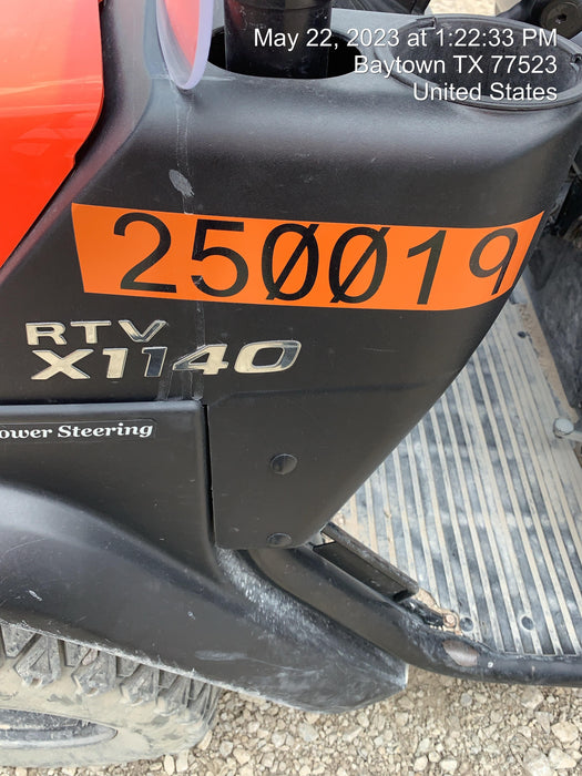 2022 KUBOTA RTV-X1140W-H (Canopy)