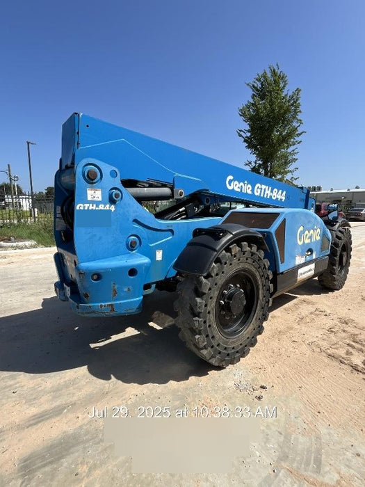 2019 Genie GTH-844 Genie GTH-844 w/Enclosed Cab w/HVAC, Work Lights, Solid Tires, Beacon, 60" Carriage and Forks
