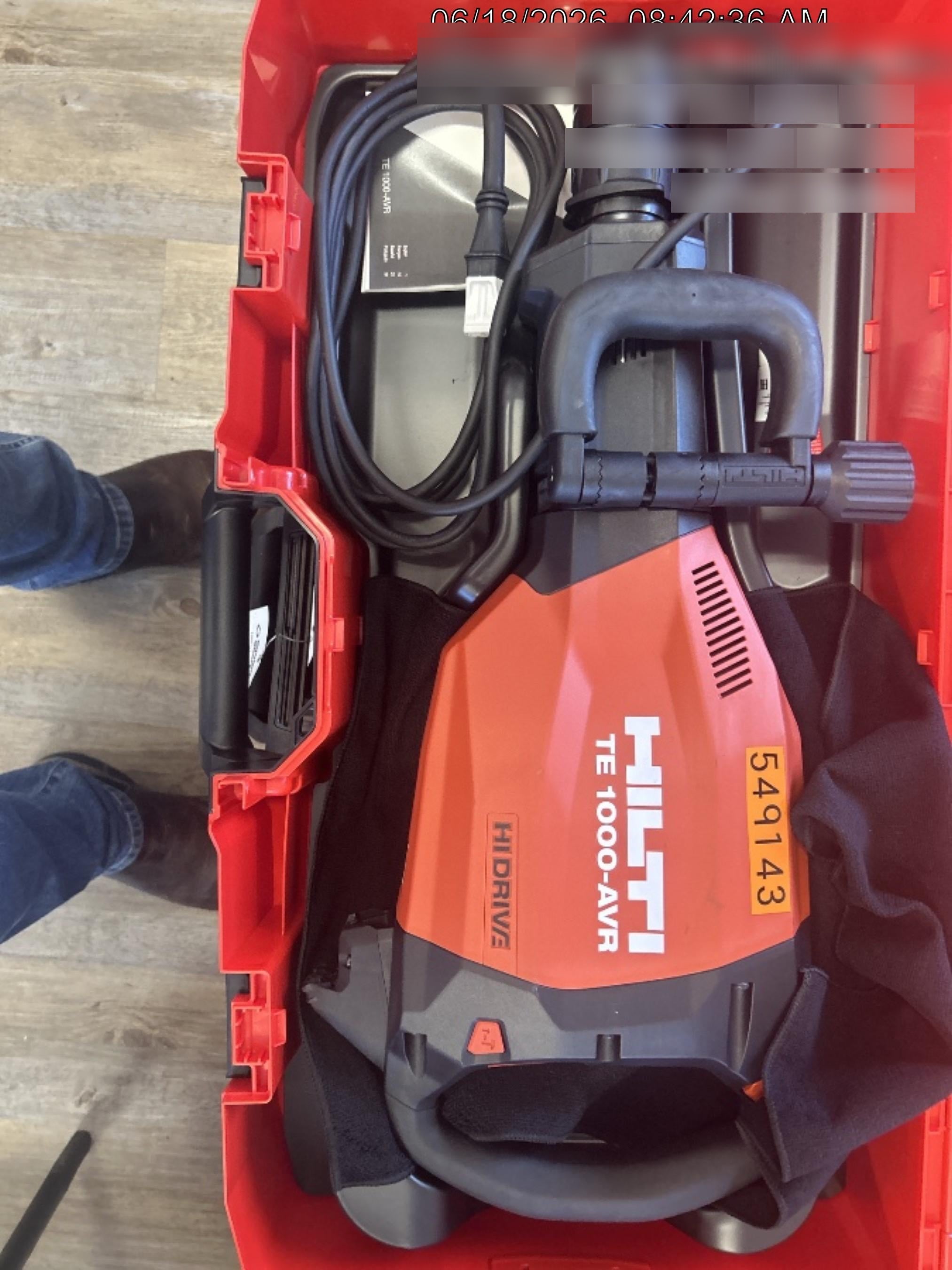 2025 HILTI TE 1000-AVR