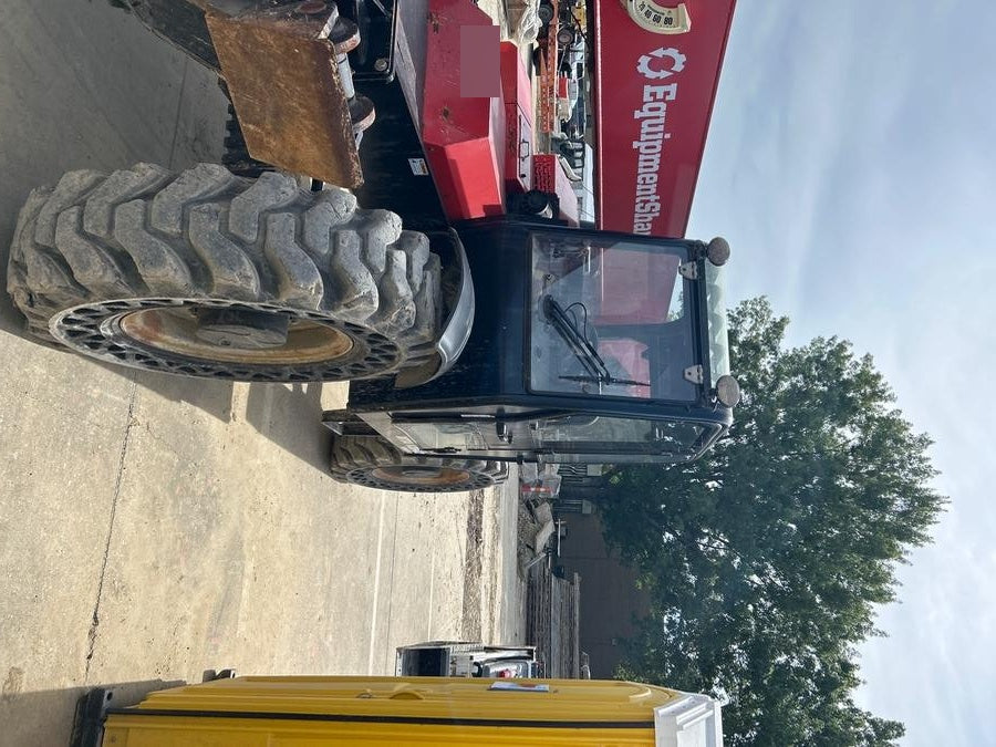 2019 Manitou MTA12042 Cab/Heat/Air, 120 HP, Solid Tires, Work Lights, Lift Hook, Auxiliary Hydraulics 66" Carriage and 60" Forks
