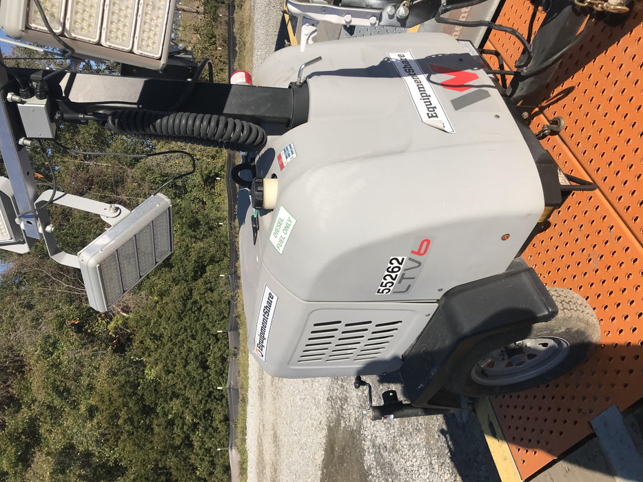 2019 Wacker Neuson LTV6K-LED Standard LED Towable Light Tower w/None
