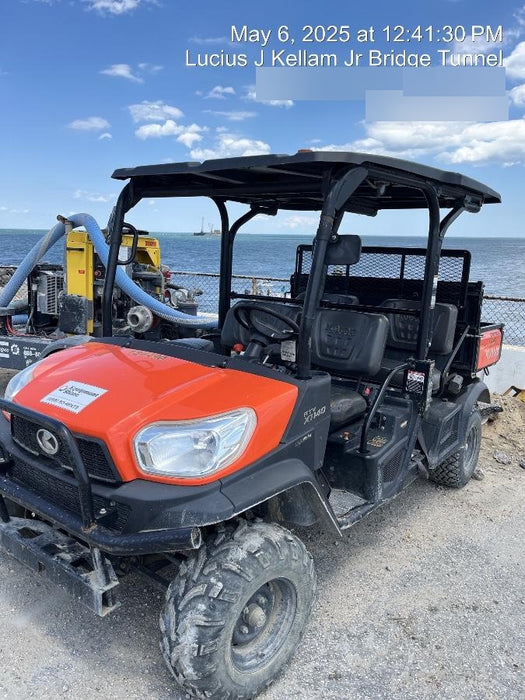 2020 Kubota RTV-X1140W-H Plastic Canopy, Windshield Acrylic Clear, LED Strobe Light, Wire Harness Kit, Back up Alarm