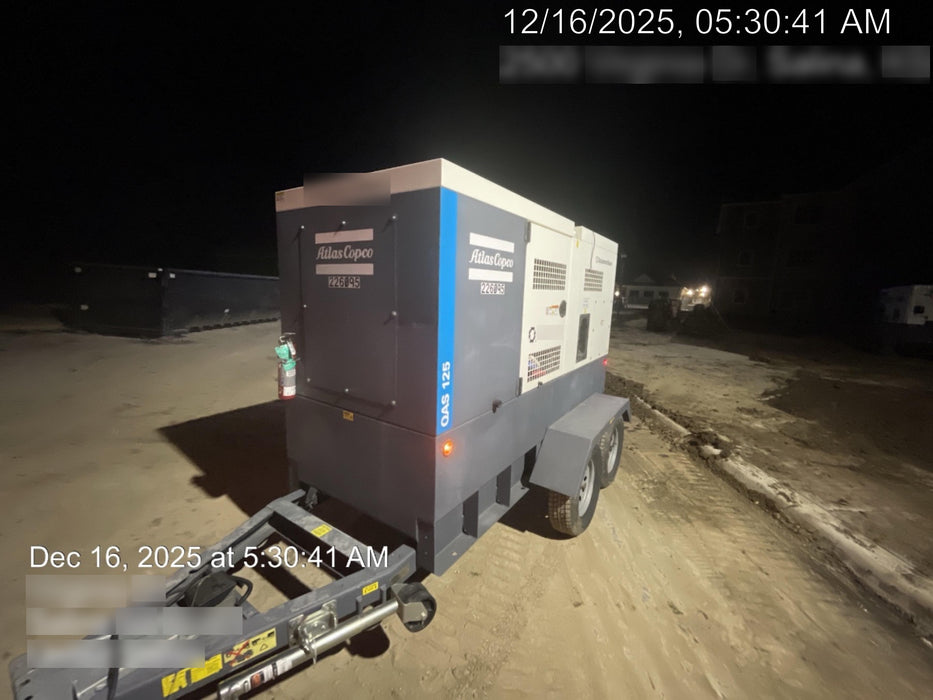 2022 ATLAS COPCO QAS 125