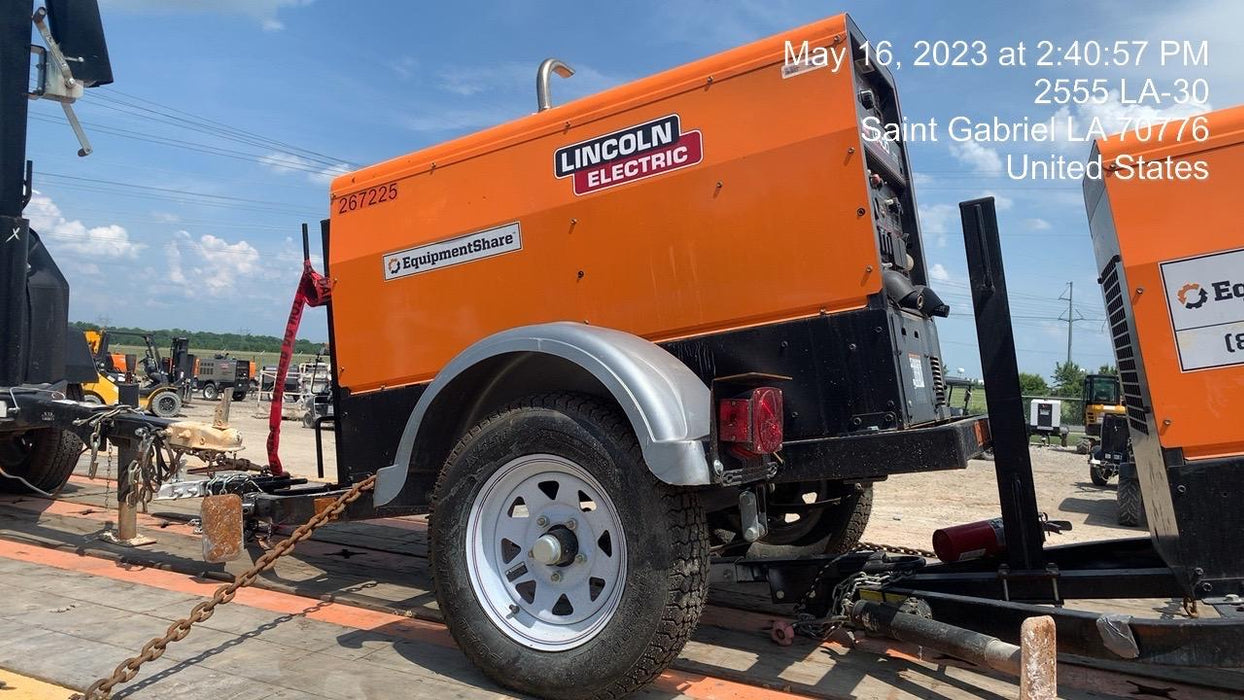 2022 Lincoln Electric LE400 Kubota V1505, Trlr, Cable Rack, Light Kit, ES Decals, T3