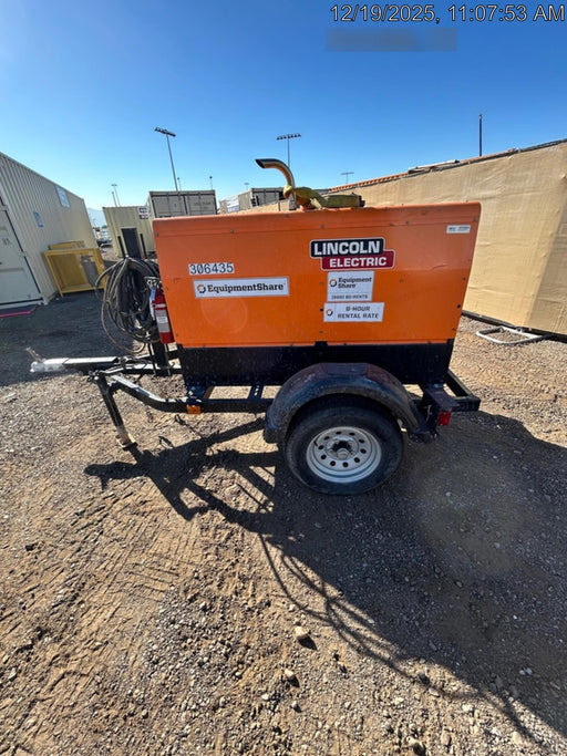 2023 Lincoln Electric LE400 Kubota V1505, Trlr, Cable Rack, Light Kit, ES Decals, T3