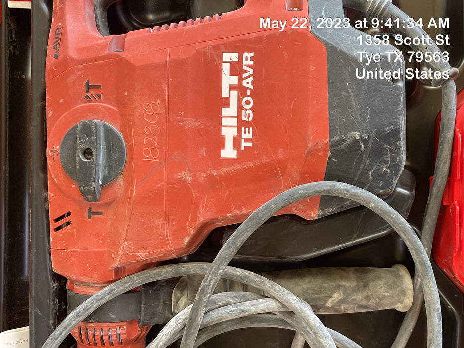 2021 HILTI TE 50-AVR