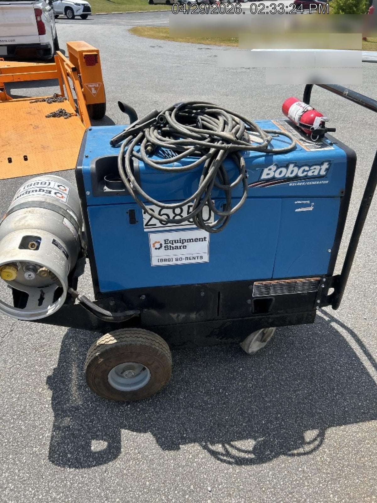 2019 MILLER ELECTRIC Bobcat 250 - Propane