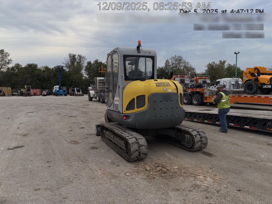 2018 Wacker Neuson EZ53 Wacker Neuson EZ53 12K Excavator, TRK,LGD,CAB,PC, Manual QC, Buckets: 30" , 18"