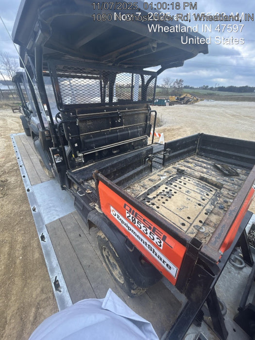 2022 Kubota RTV-X1140W-H Plastic Canopy, Windshield Acrylic Clear, LED Strobe Light, Wire Harness Kit, Back up Alarm