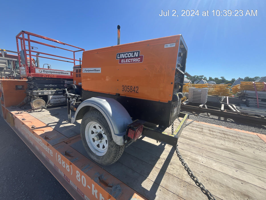 2023 Lincoln Electric LE400 Kubota V1505, Trlr, Cable Rack, Light Kit, ES Decals, T3