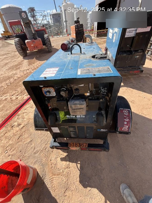 2025 MILLER ELECTRIC BIG BLUE 400