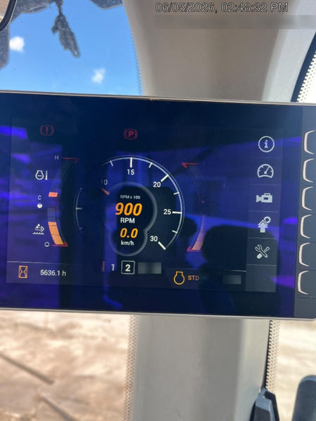 2018 Case 721G CLOSED CAB, 1 FUNCTION, JRB 416 STYLE HYD COUPLER
