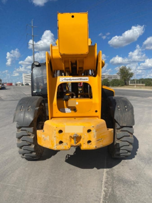 2019 JCB 510-56 Canopy, 74 HP, Solid Tires, STD Worklight, Beacon, Aux Hydraulics, Lifting Eye, Back up Alarm w/66" Carriage/60" Forks
