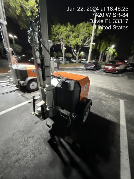 2023 Wanco WLTT-4MM4K Diesel, Deep Sea Controller, Shore Power Plug, Auto Start, (4) 350W LED Floodlights, 4kW Generator, 60 Gal Fuel Tank, 2" Ball, T3