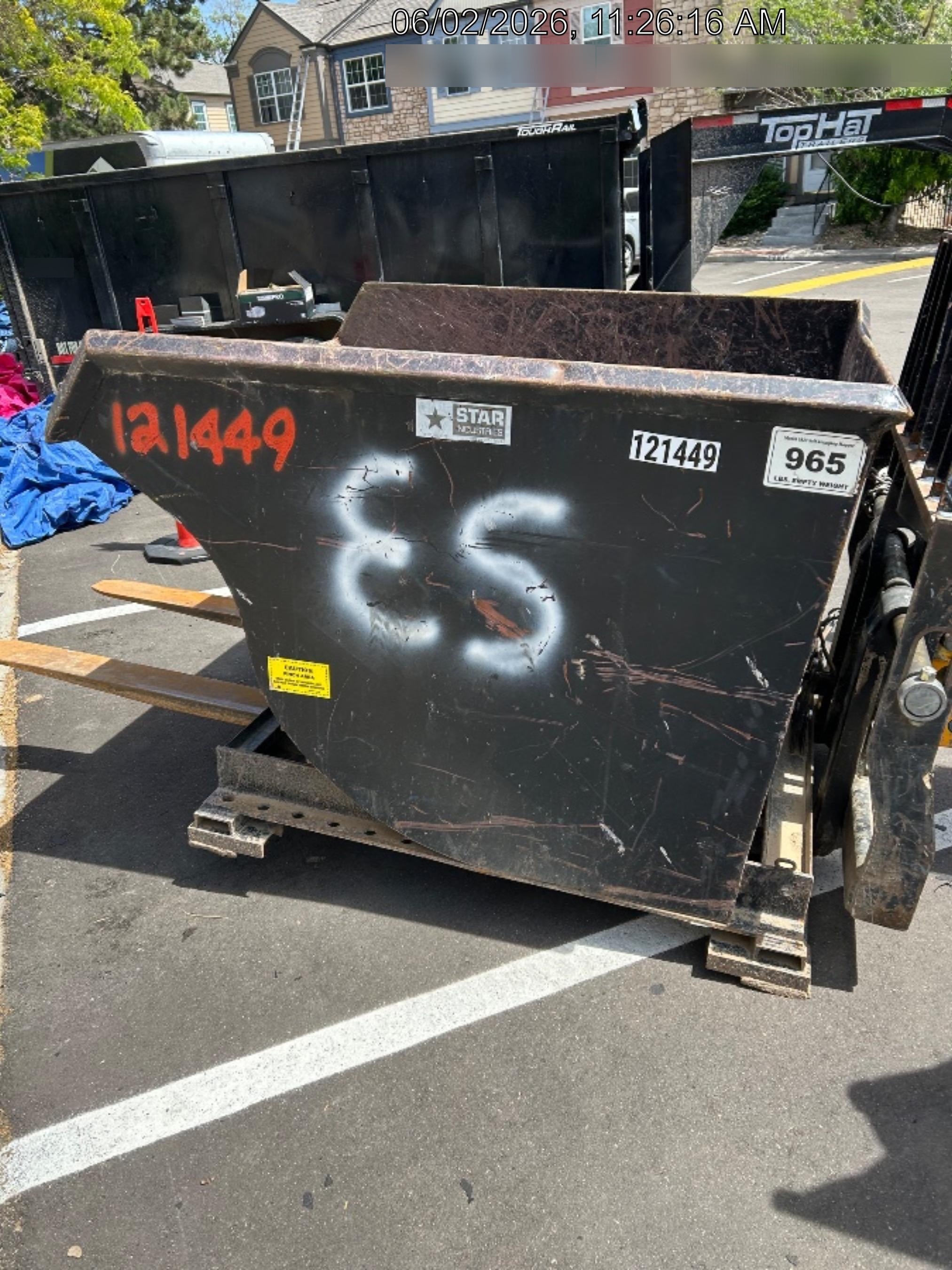 2020 STAR INDUSTRIES M-1820 - Self-Dump Hopper