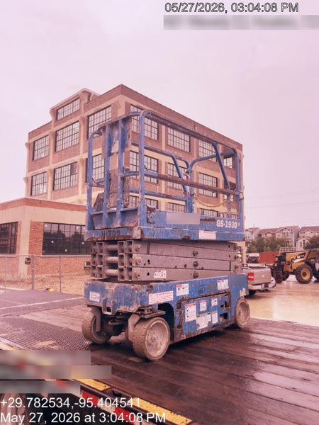 2018 Genie GS-1930 Genie GS-1930 Scissor Lift w/Standard Options