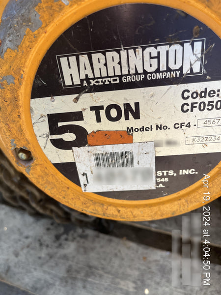 2021 HARRINGTON CF050-20